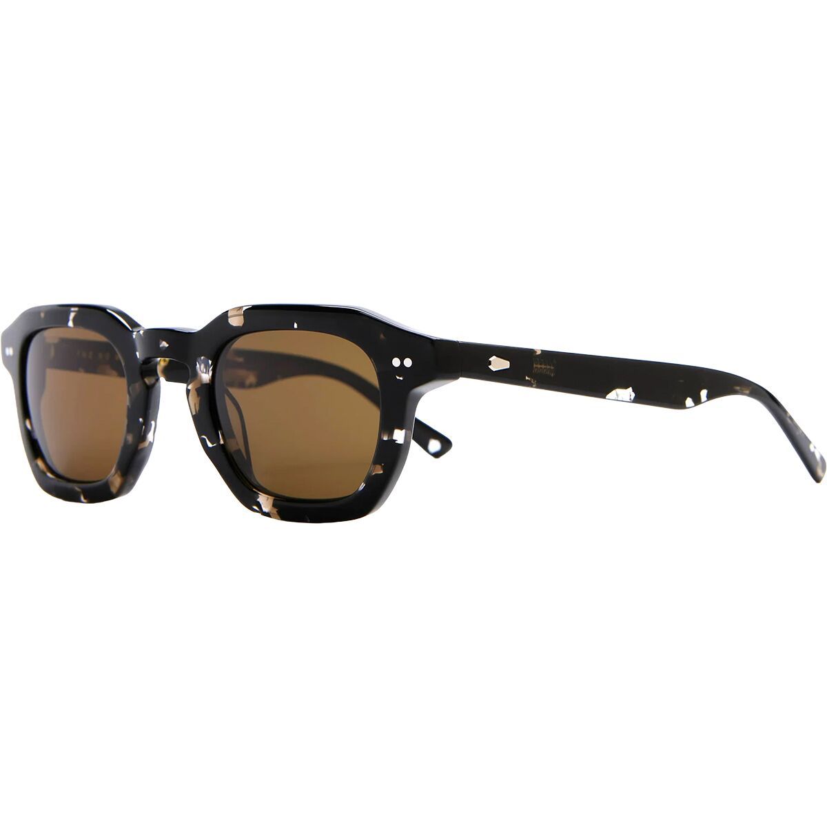 Image of Crap Eyewear The No Wave Polarized Sunglasses Black Tortoise Bio/Polarized Bronze, Medium-Wide