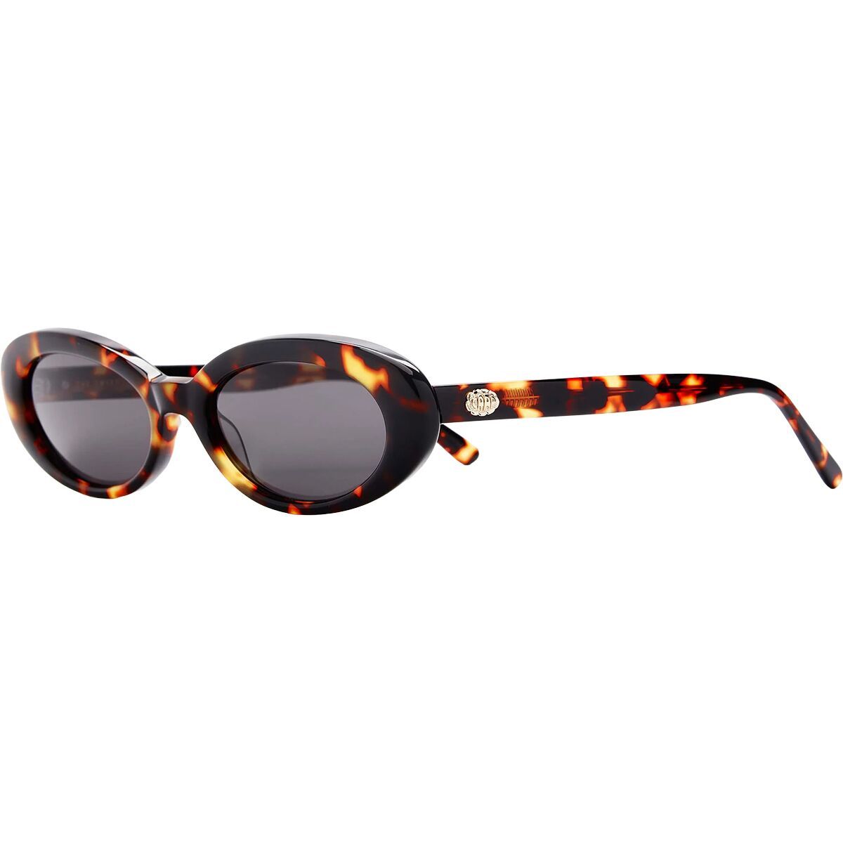 Image of Crap Eyewear The Sweet Leaf Sunglasses Tortoise Bio/Grey, Narrow-Medium