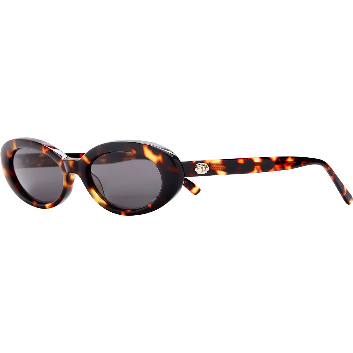 Image of Crap Eyewear The Sweet Leaf Sunglasses Tortoise Bio/Grey, Narrow-Medium