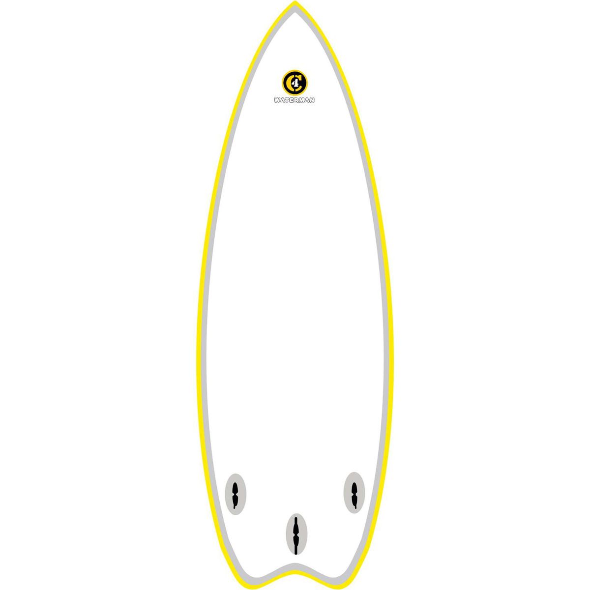 C4 Waterman River Pro Opae Inflatable Stand-Up Paddleboard - Paddle