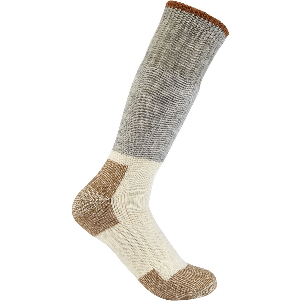 Image of Carhartt Gloves Arctic Merino Wool Blend Boot Sock - Men's Heather Grey, L