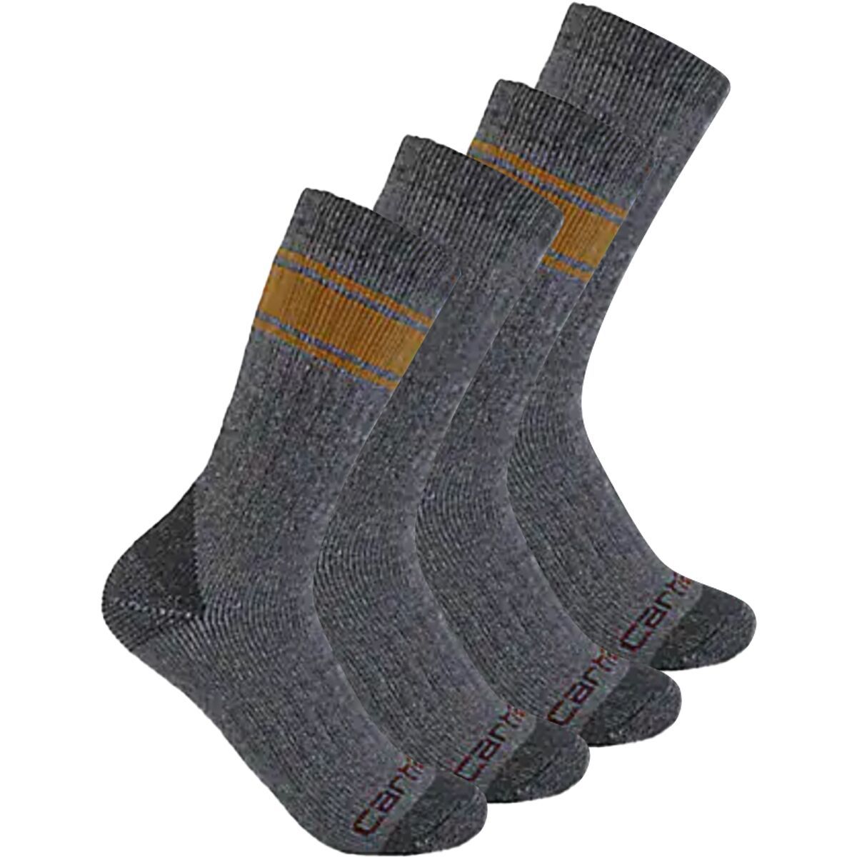 Image of Carhartt Gloves Crew Sock - 4-Pack - Men's Assorted 2, L