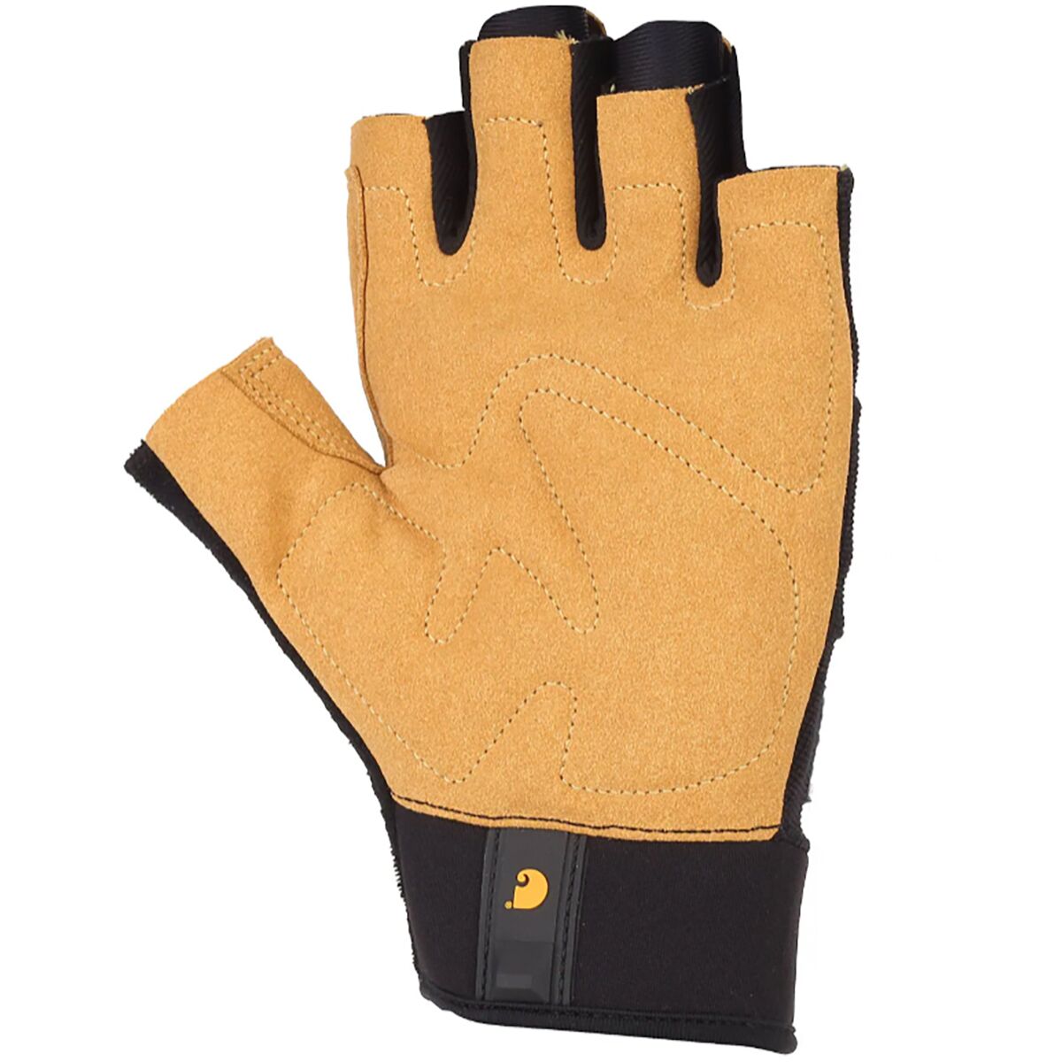 (取寄) メンズ パッテッド パーム フィンガーレス グローブ - メンズ Carhartt Gloves men Padded Palm Fingerless Glove - Men's Black Barley Carhartt Gloves Padded Palm Fingerless Glove - Men's - Accessories