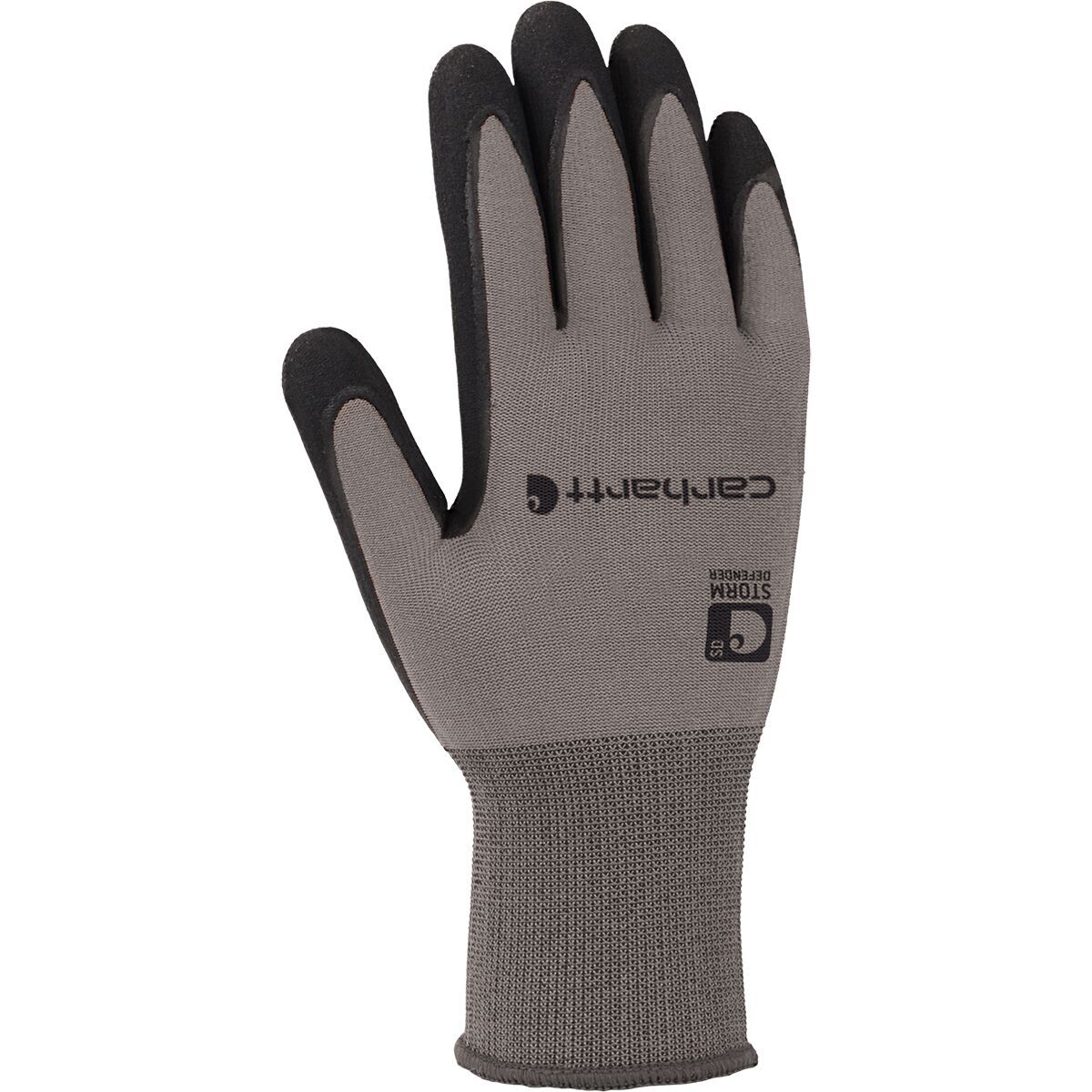 Image of Carhartt Gloves Storm Defender Thermal-Lined Nitrile Glove - Men's Grey, M