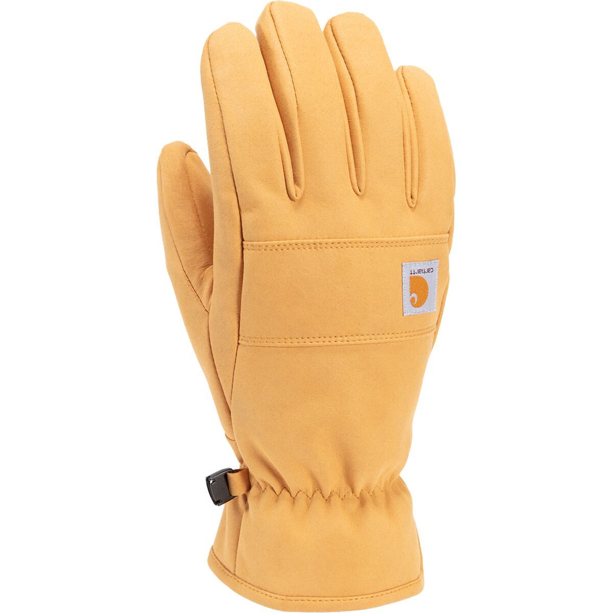 Image of Carhartt Gloves Synthetic Leather Fleece-Lined Glove - Men's Brown, S