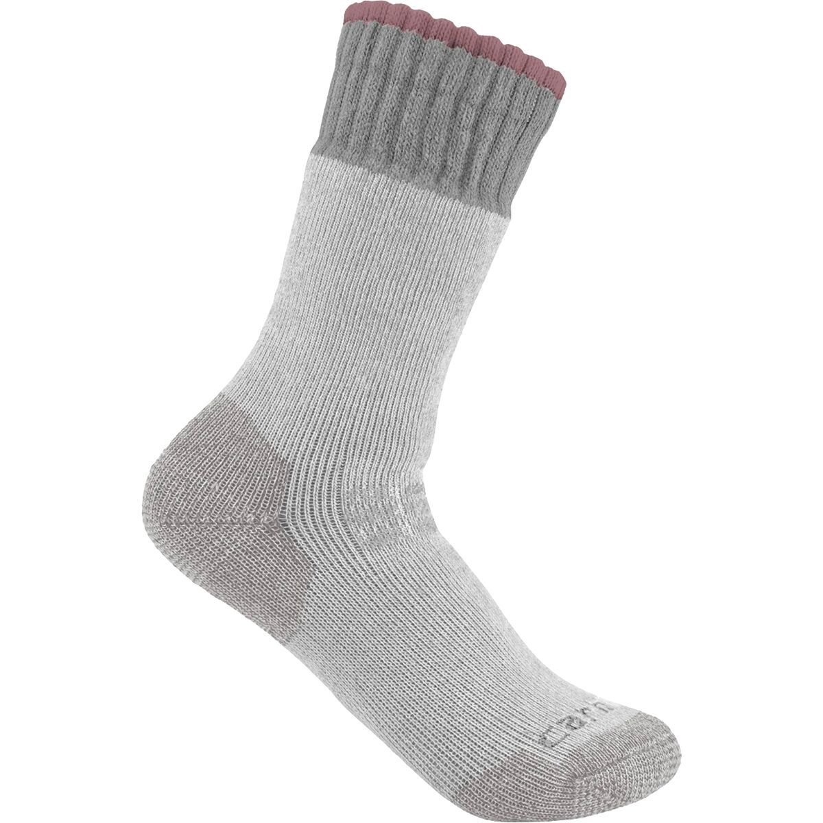 Image of Carhartt Gloves Synthetic-Wool Blend Boot Sock - Women's Grey, M