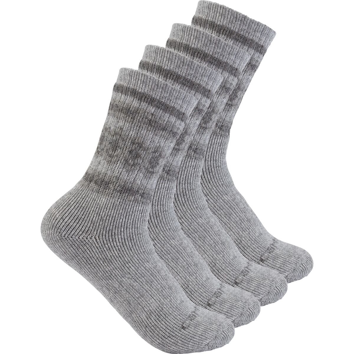Image of Carhartt Gloves Synthetic-Wool Blend Crew Sock - 4-Pack - Women's Assorted 1, L