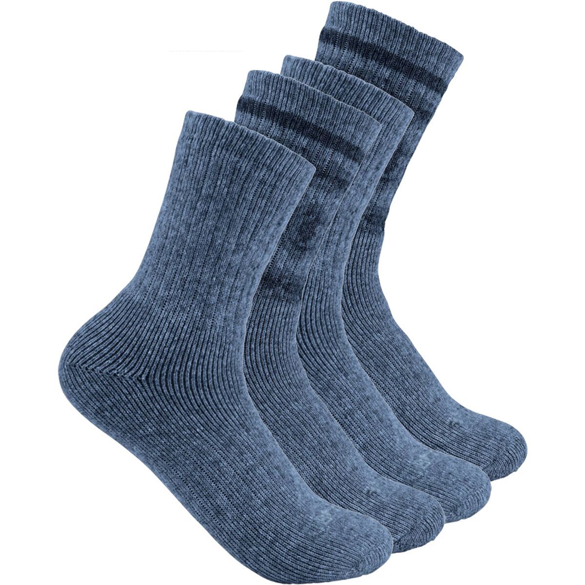 Carhartt Gloves Synthetic-Wool Blend Crew Sock - 4-Pack - Women