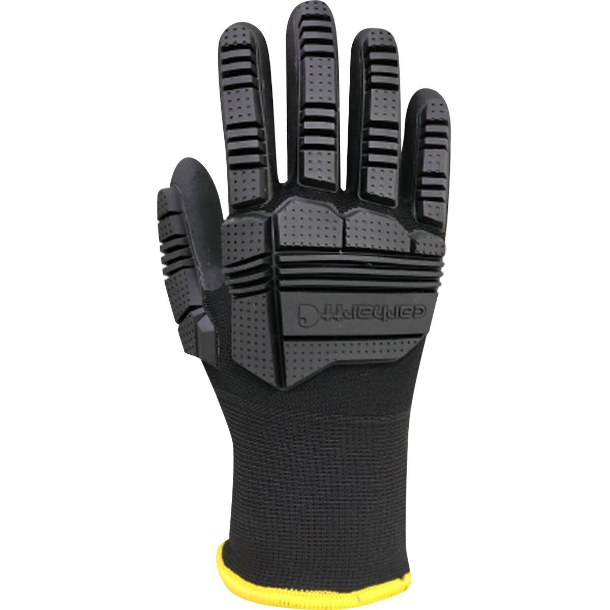 Image of Carhartt Gloves Thermal Knuckle Guard Nitrile Glove - Men's Grey Black, L