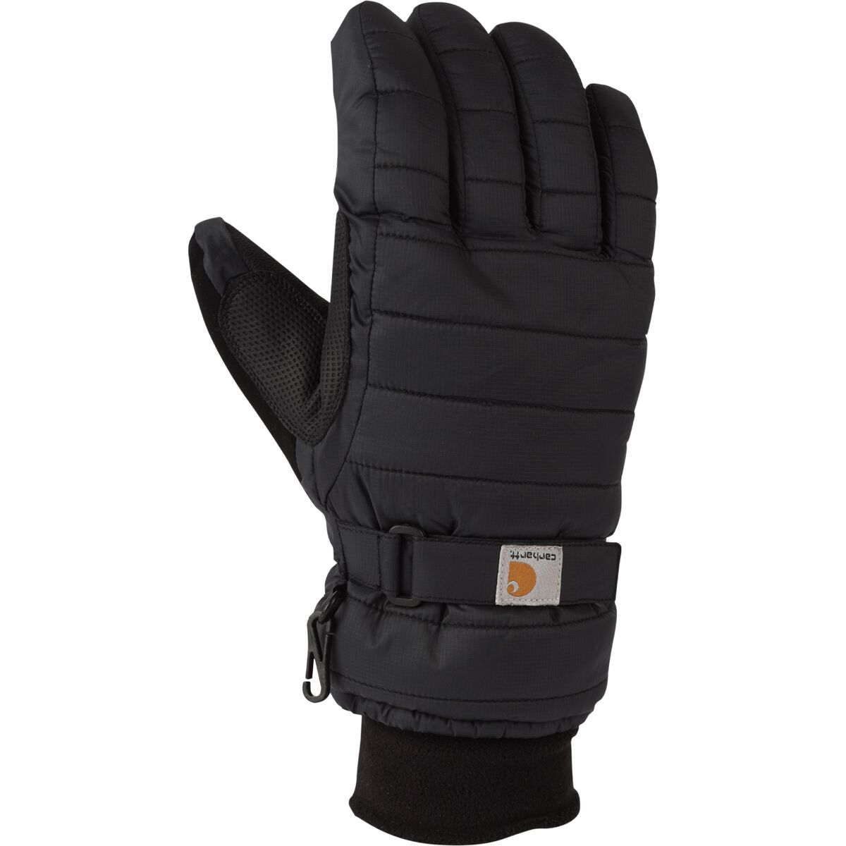 Image of Carhartt Gloves WP Insulated Quilted Knit Cuff Glove - Women's Black, L