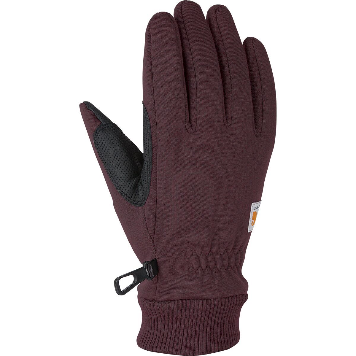Image of Carhartt Gloves Wind Fighter Fleece TS Knit Cuff Glove - Women's Blackberry, M