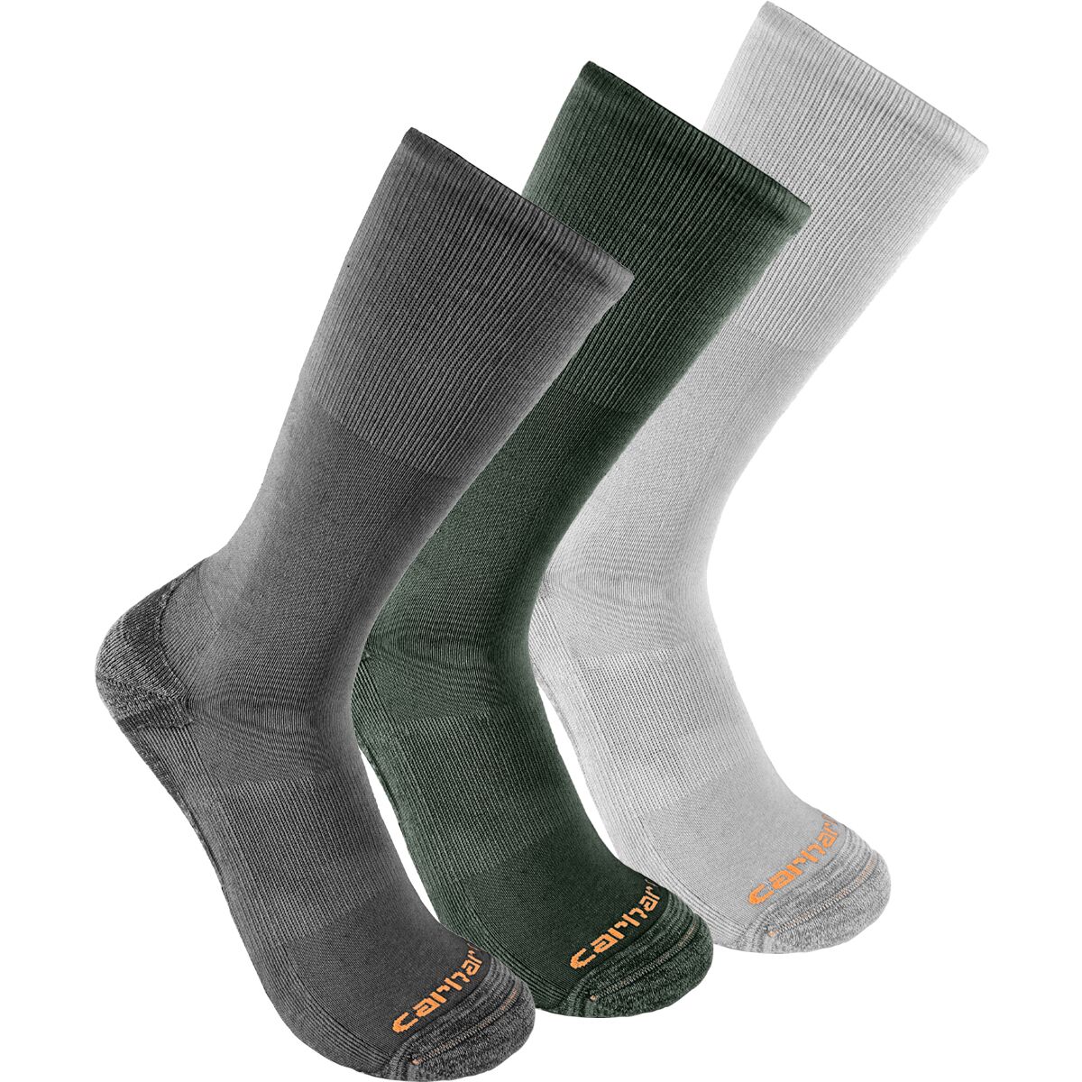 Carhartt Gloves Carhartt Gloves Midweight Cotton Comfort Sock - 3-Pack - Women's Assorted 1, M