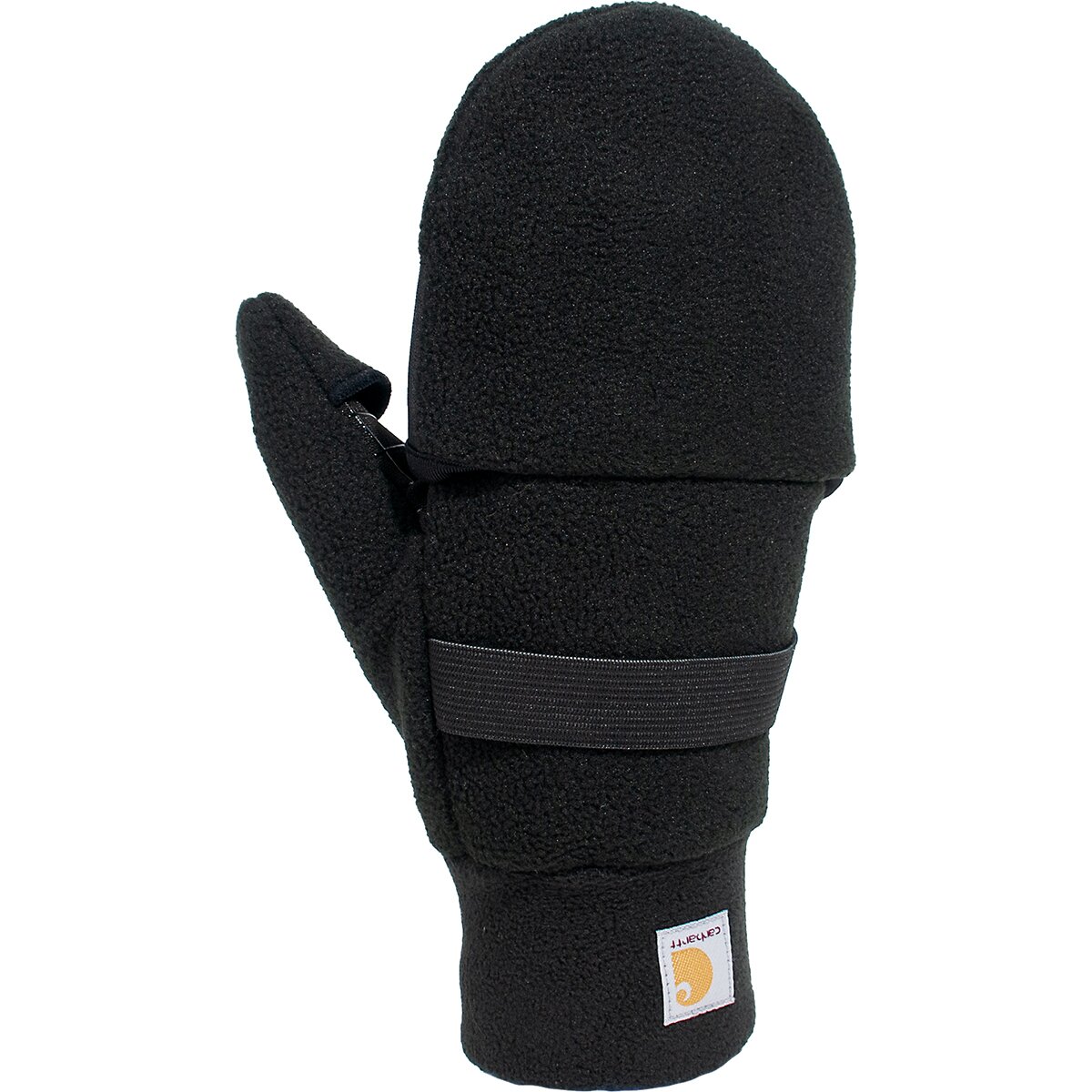 Image of Carhartt Gloves Fleece Flip Mitten Black, XL