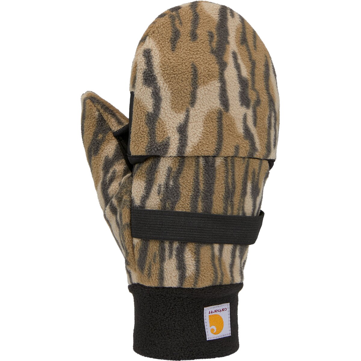 Image of Carhartt Gloves Fleece Flip Mitten Mossy Oak Original Bottomlands, S