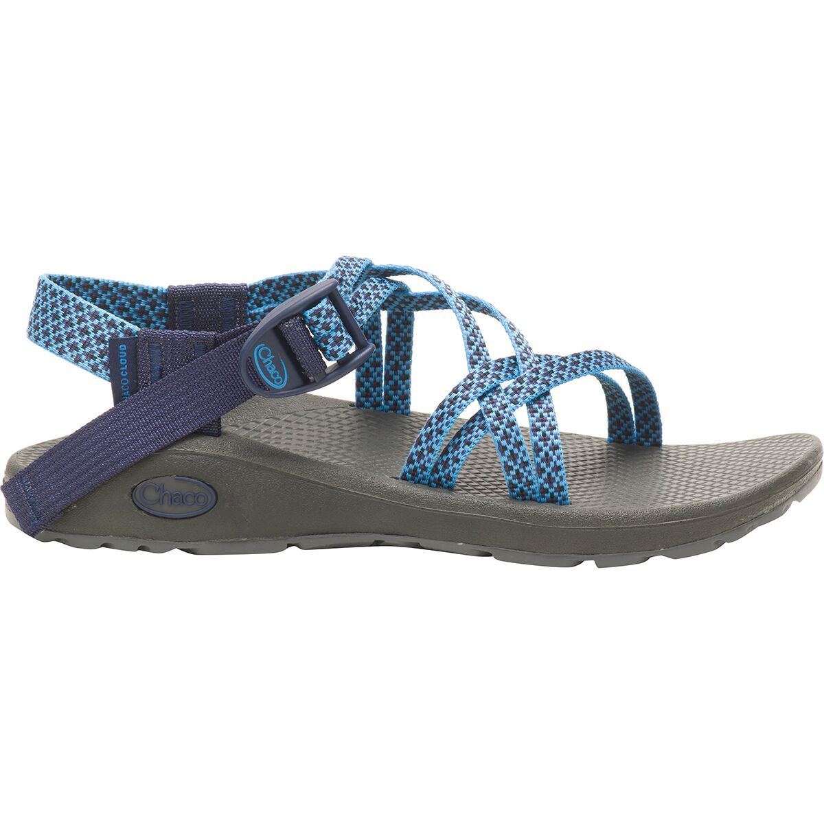 Chaco ZX/1 Cloud Sandal- Women's Puzzle Azure Blue, 9.0