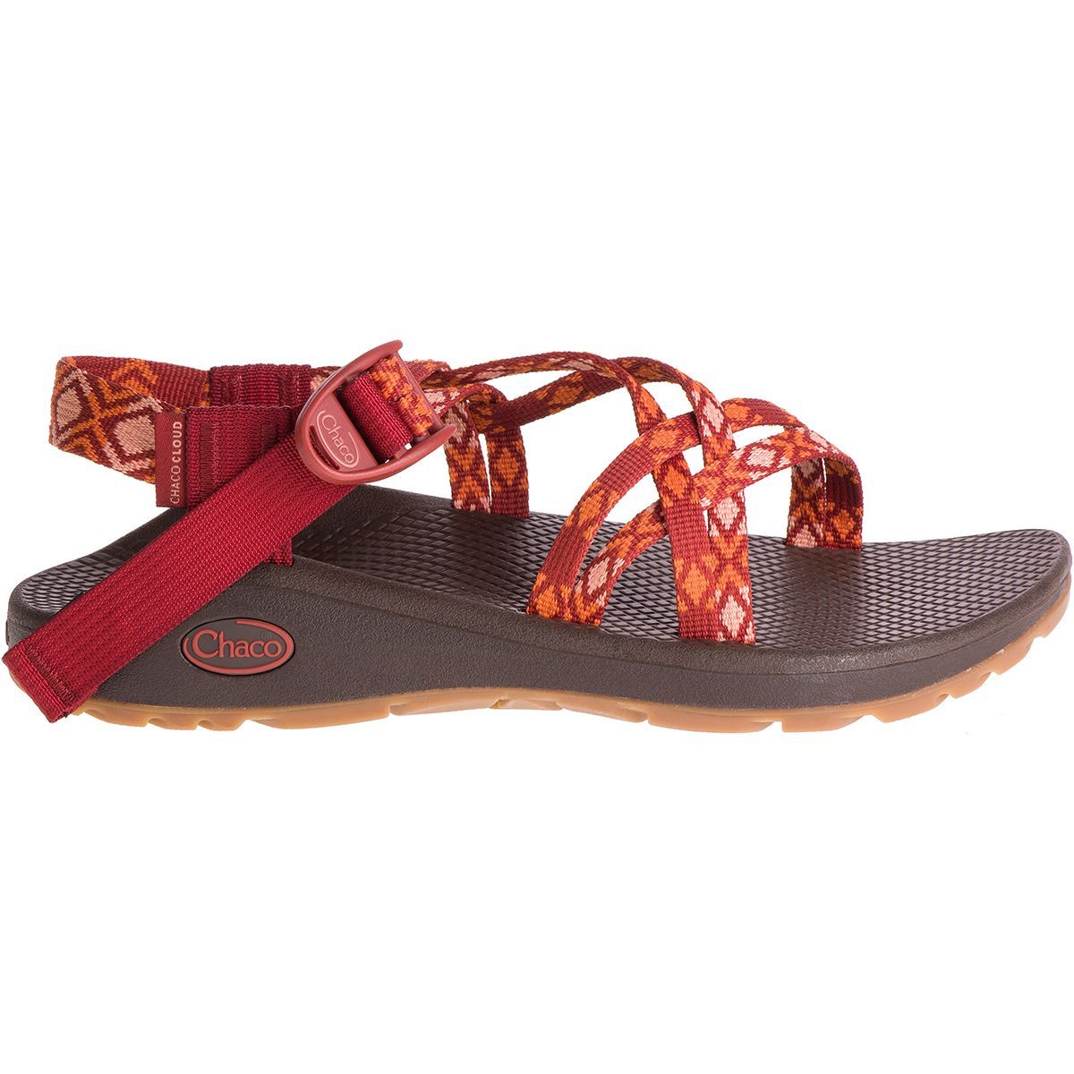 Chaco ZX/1 Cloud Sandal- Women's Standard Peach, 11.0