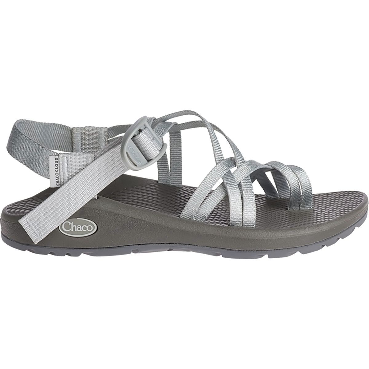 Chaco ZX/2 Cloud Sandal - Women's Metallic Silver, 10.0