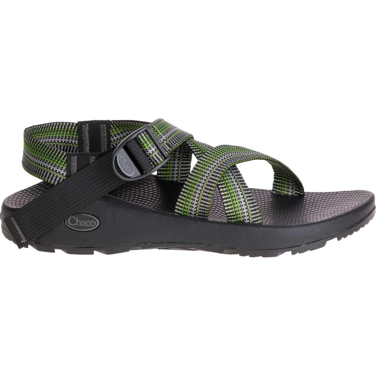 CHACO Z/1 Classic Black/Green Jacquard Webbing Strap Outdoor Sandals Men’s 7 Men main image 3