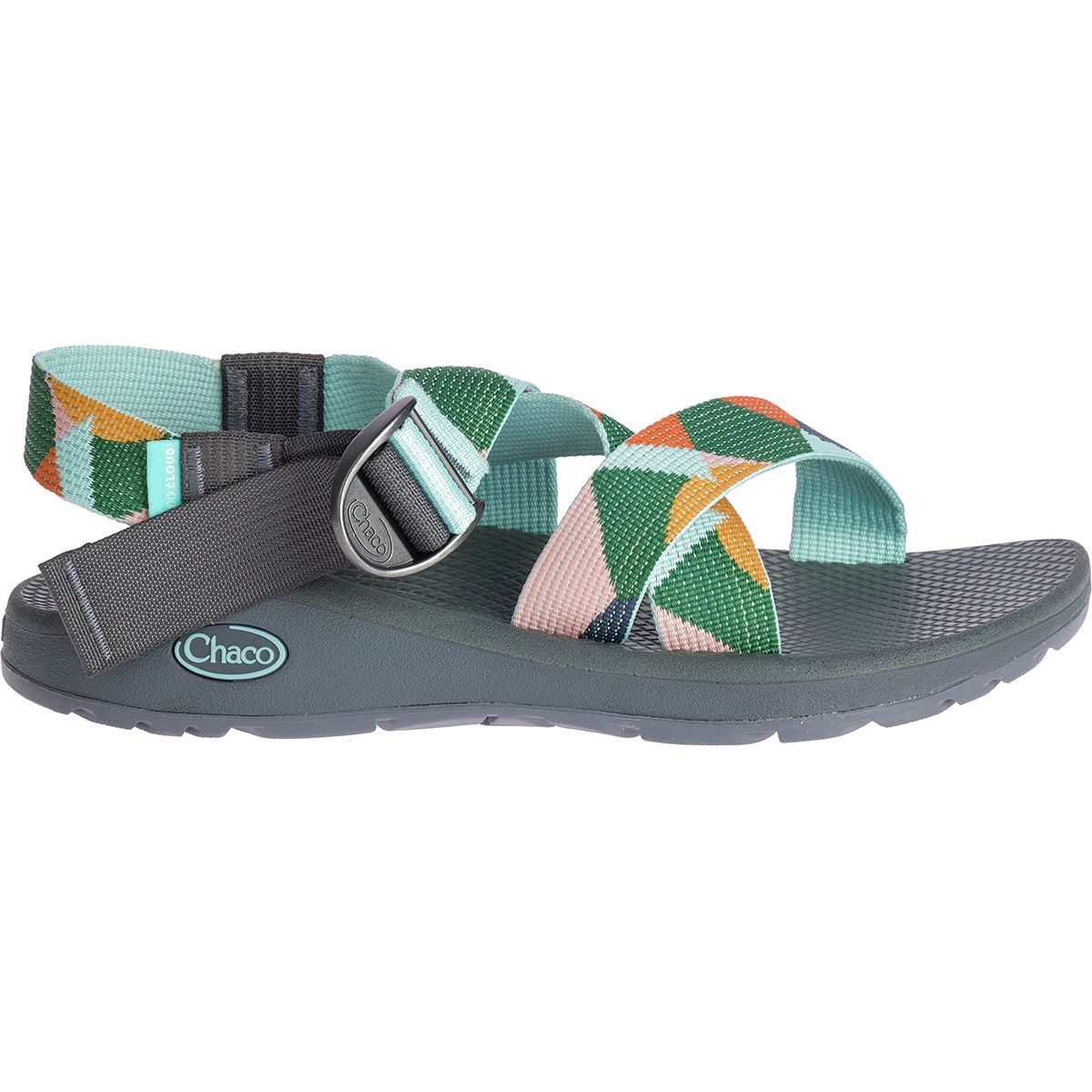 Chaco Mega Z Cloud Sandal - Women's Kaleido Katydid, 10.0