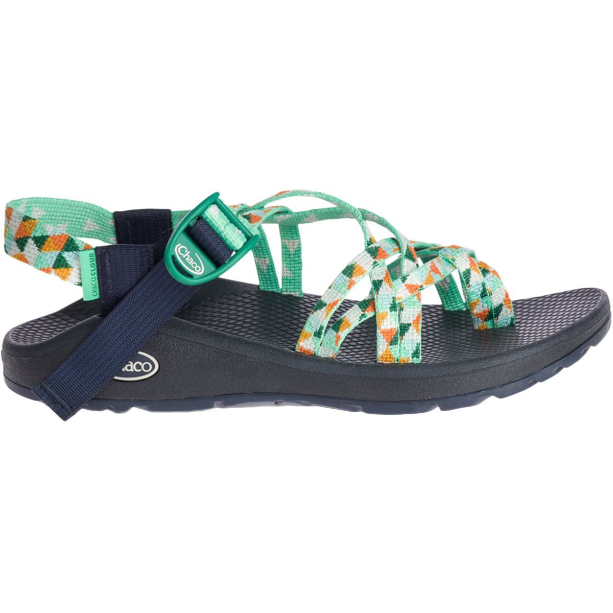 Chaco ZX/2 Cloud Wide - Women's Speck Katydid, 10.0