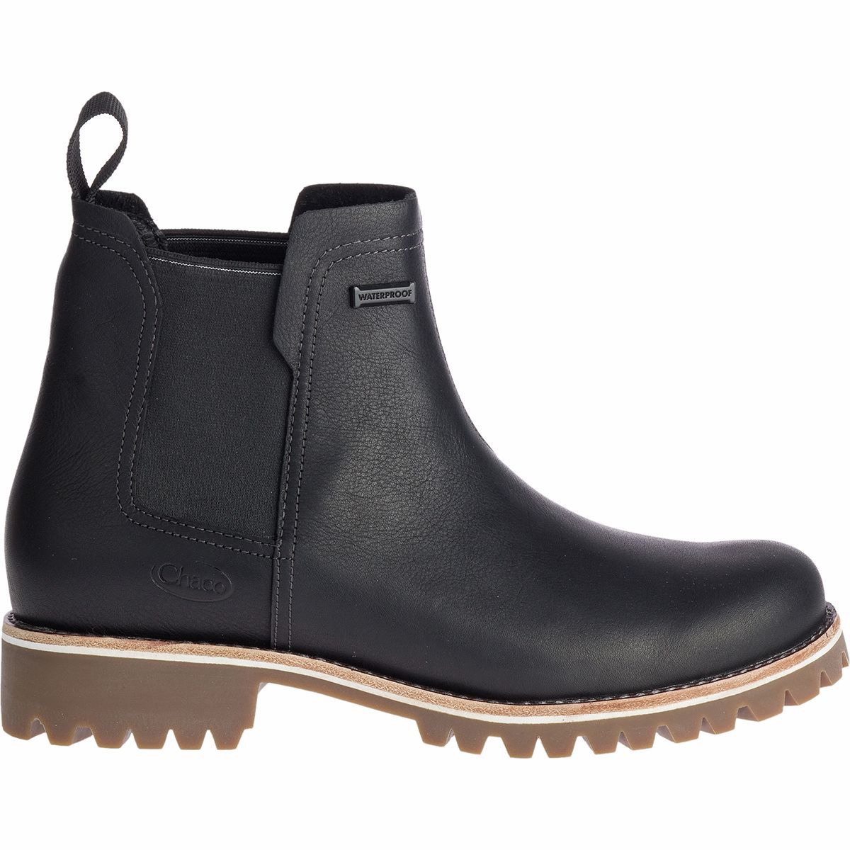 Image of Chaco Fields Chelsea Waterproof Boot - Women's Black, 8.5