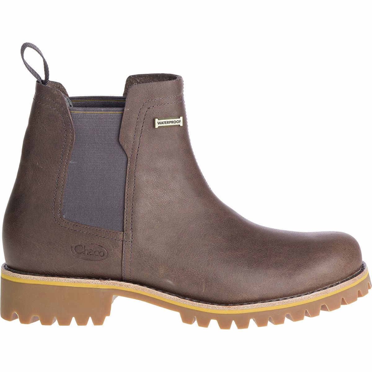 Image of Chaco Fields Chelsea Waterproof Boot - Women's Fossil, 6.5