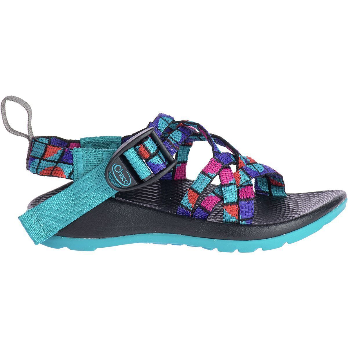 Chaco ZX/1 EcoTread Sandal - Kids' Break Teal, 10.0
