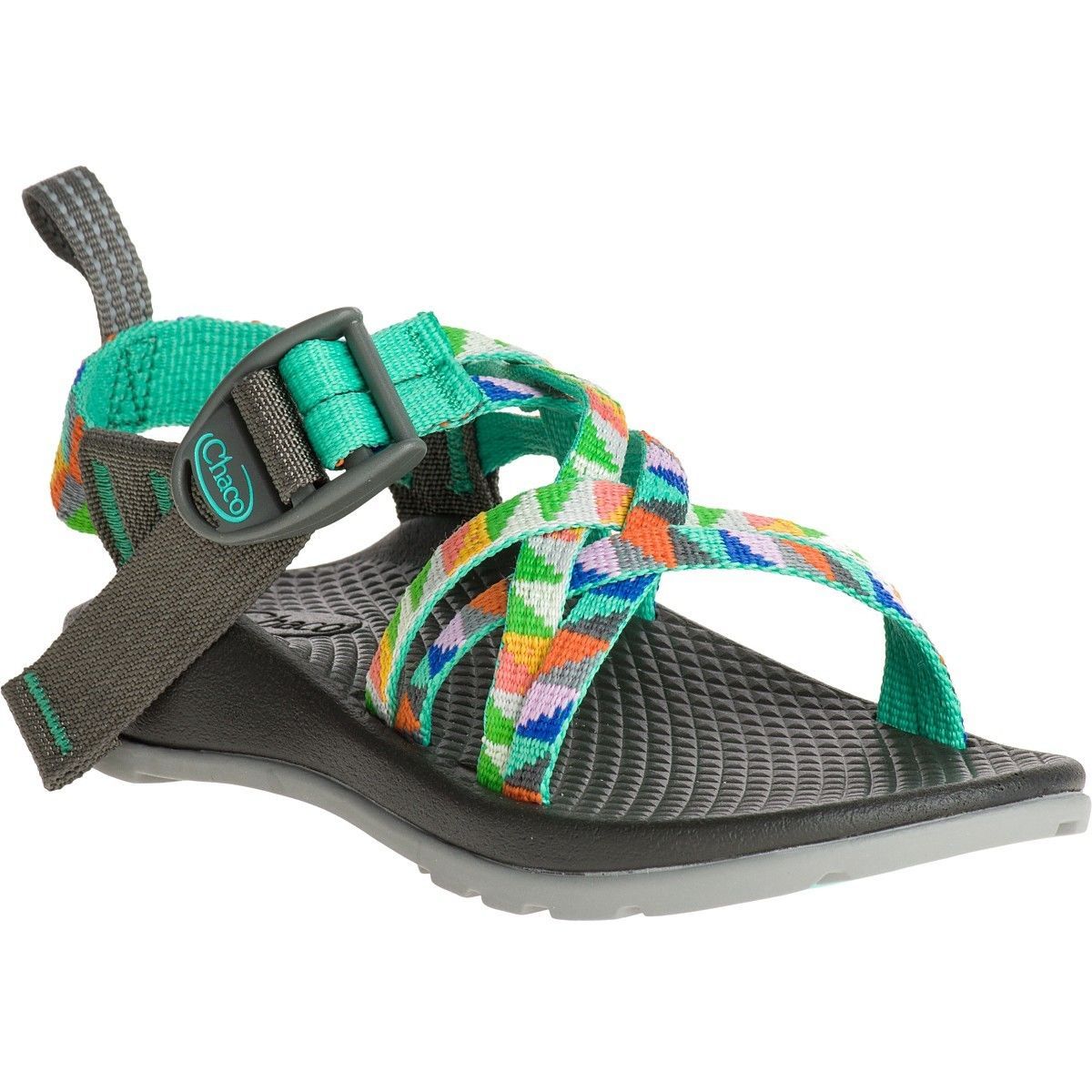 Chaco ZX/1 EcoTread Sandal - Kids' Camper Turquoise, 1.0