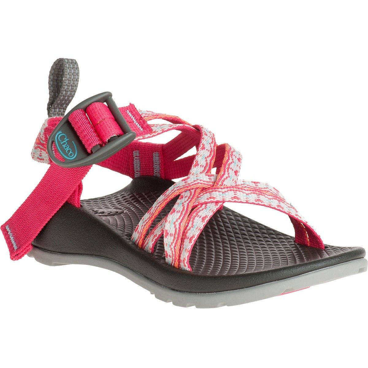 Chaco ZX/1 EcoTread Sandal - Kids' Chantilly Rouge, 3.0