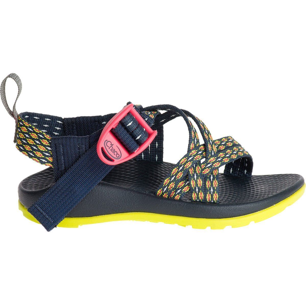 Chaco ZX/1 EcoTread Sandal - Kids' Crest Citrus, 4.0