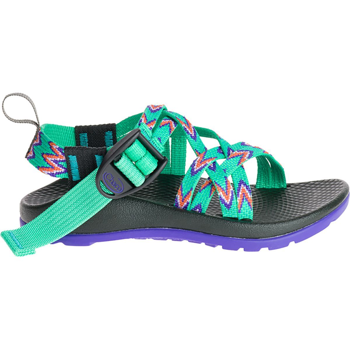 Chaco ZX/1 EcoTread Sandal - Kids' Mint Leaf, 4.0