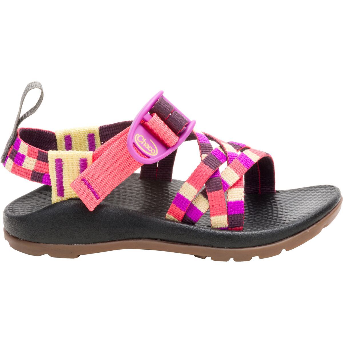 Image of Chaco ZX/1 EcoTread Sandal - Kids' Pixel Blossom, 5.0