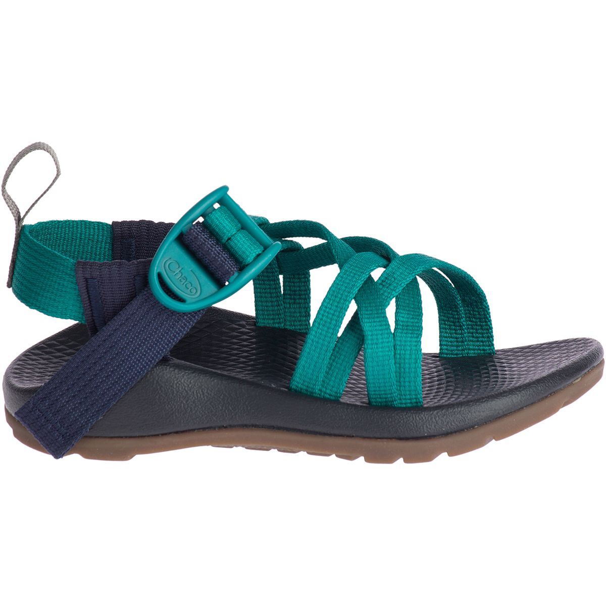 Chaco ZX/1 EcoTread Sandal - Kids' Solid Everglade, 12.0