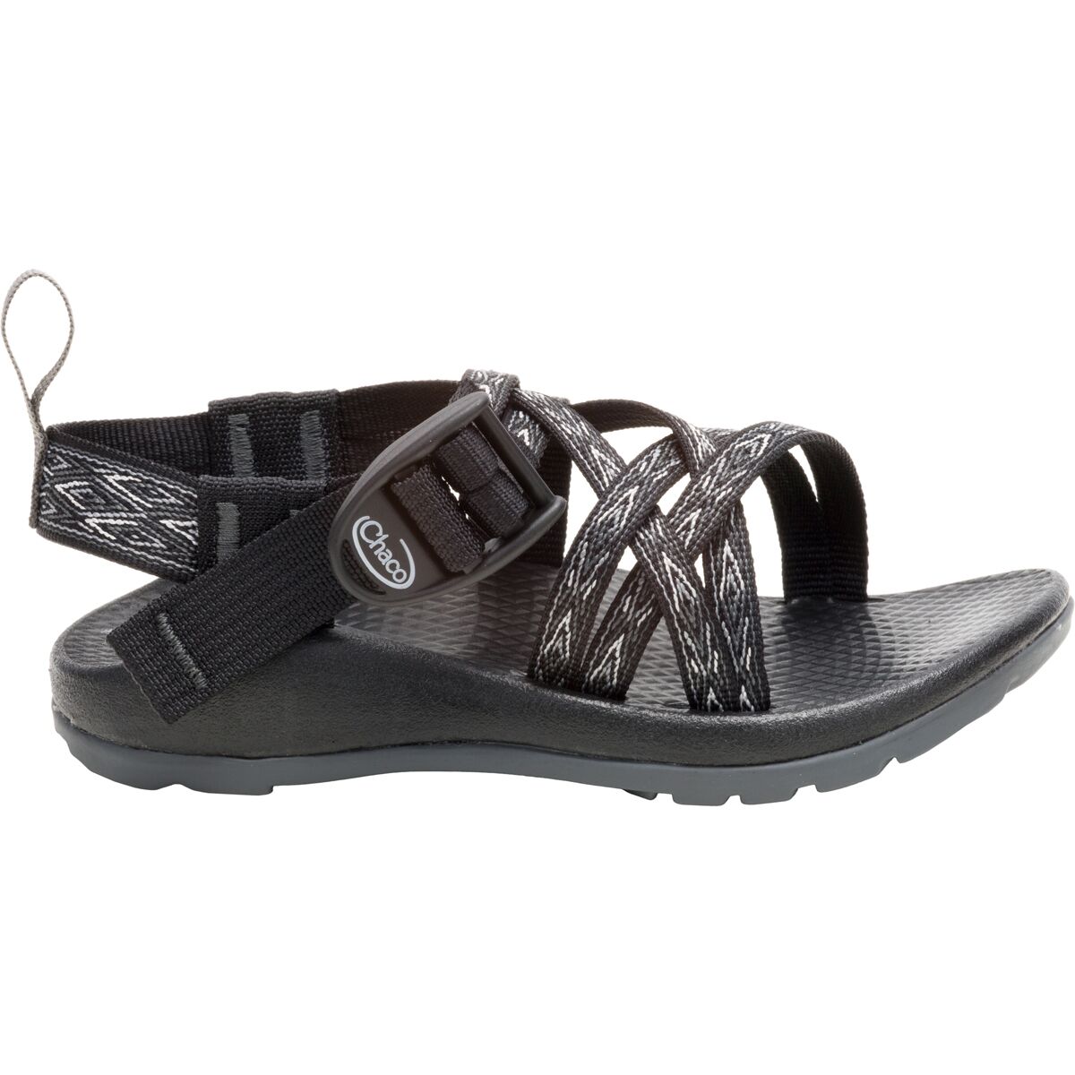 Image of Chaco ZX/1 EcoTread Sandal - Kids' Summit B/W, 1.0