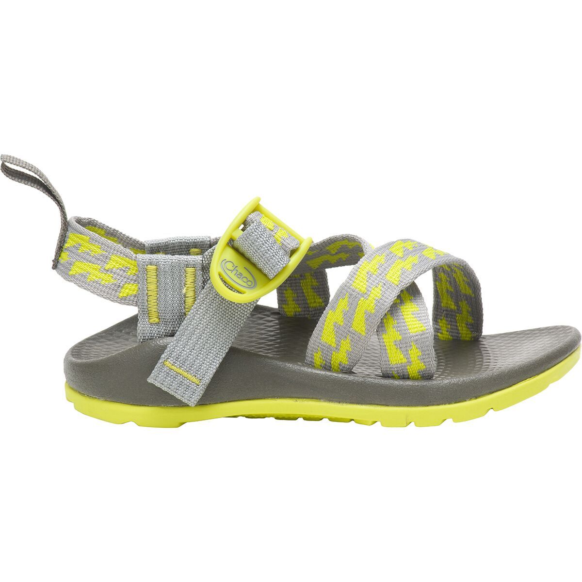 Chaco Z/1 EcoTread Sandal - Kids' Bolt Neon, 2.0