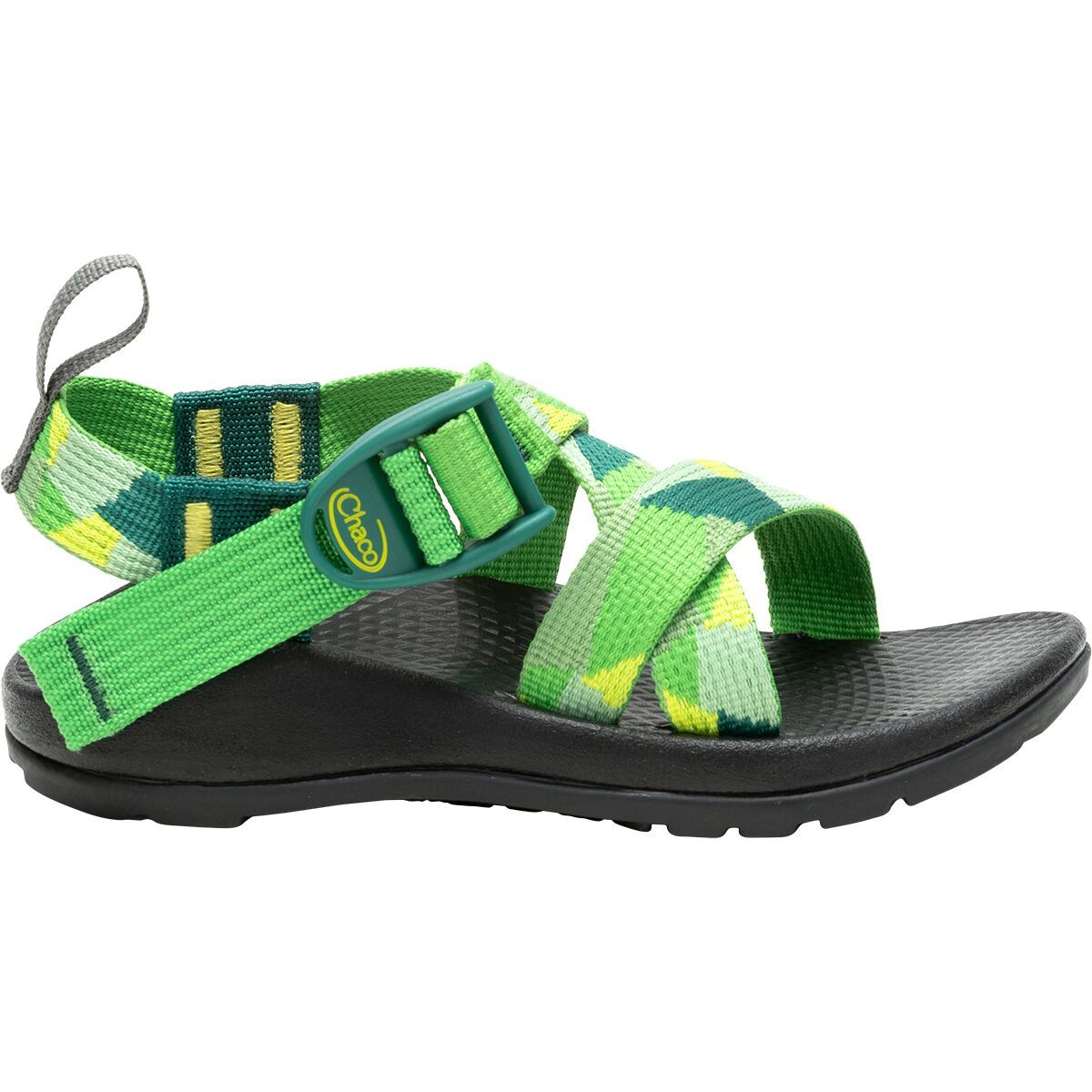 Chaco Z/1 EcoTread Sandal - Kids' Patchwork Green2, 4.0