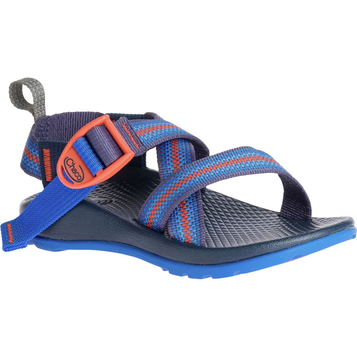 Chaco Z/1 EcoTread Sandal - Kids' Split Blue, 1.0