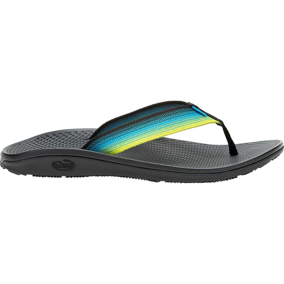 Chaco Classic Flip Flop - Men's Fade Cyber Lime, 13.0
