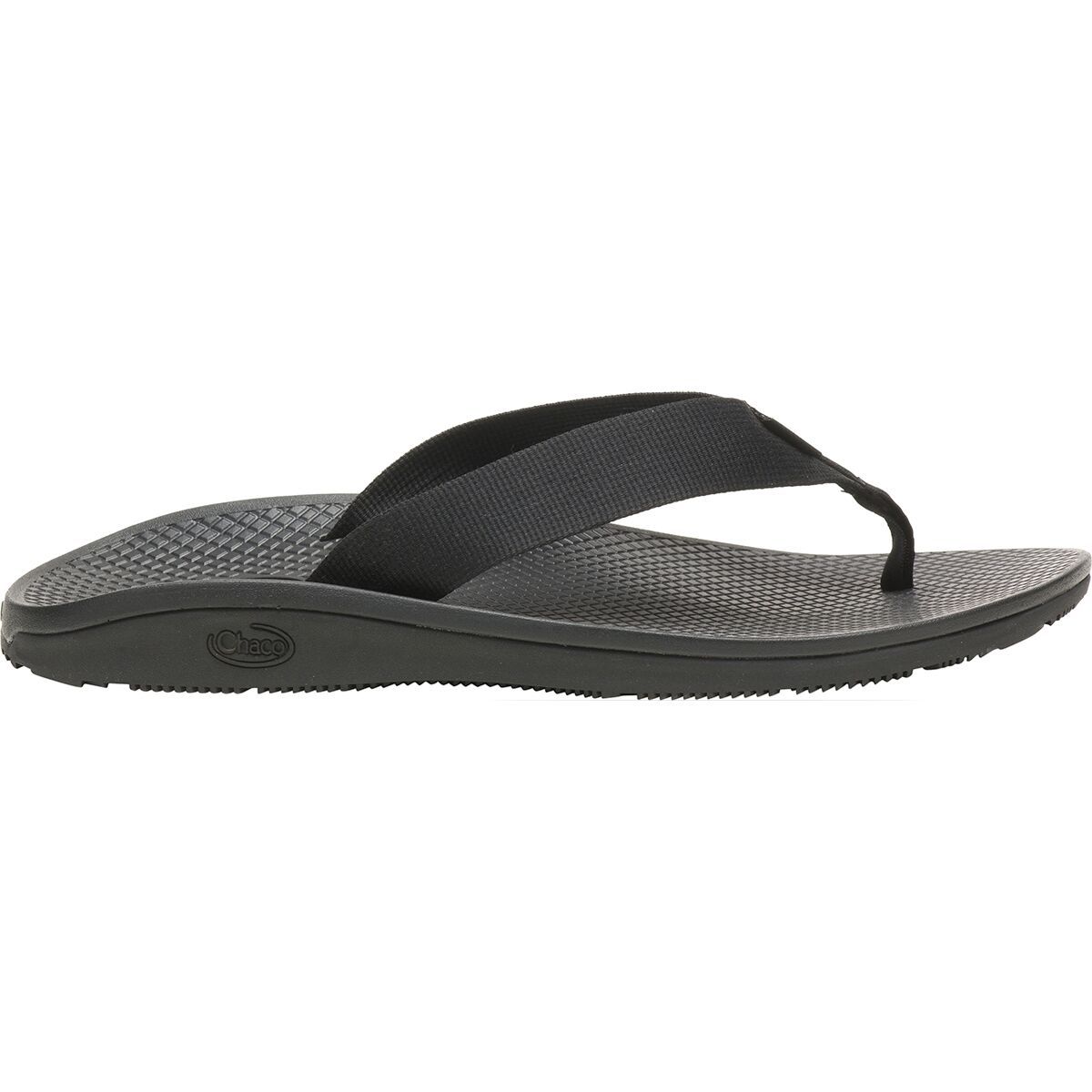 Chaco Classic Flip Flop - Men's Solid Black, 13.0