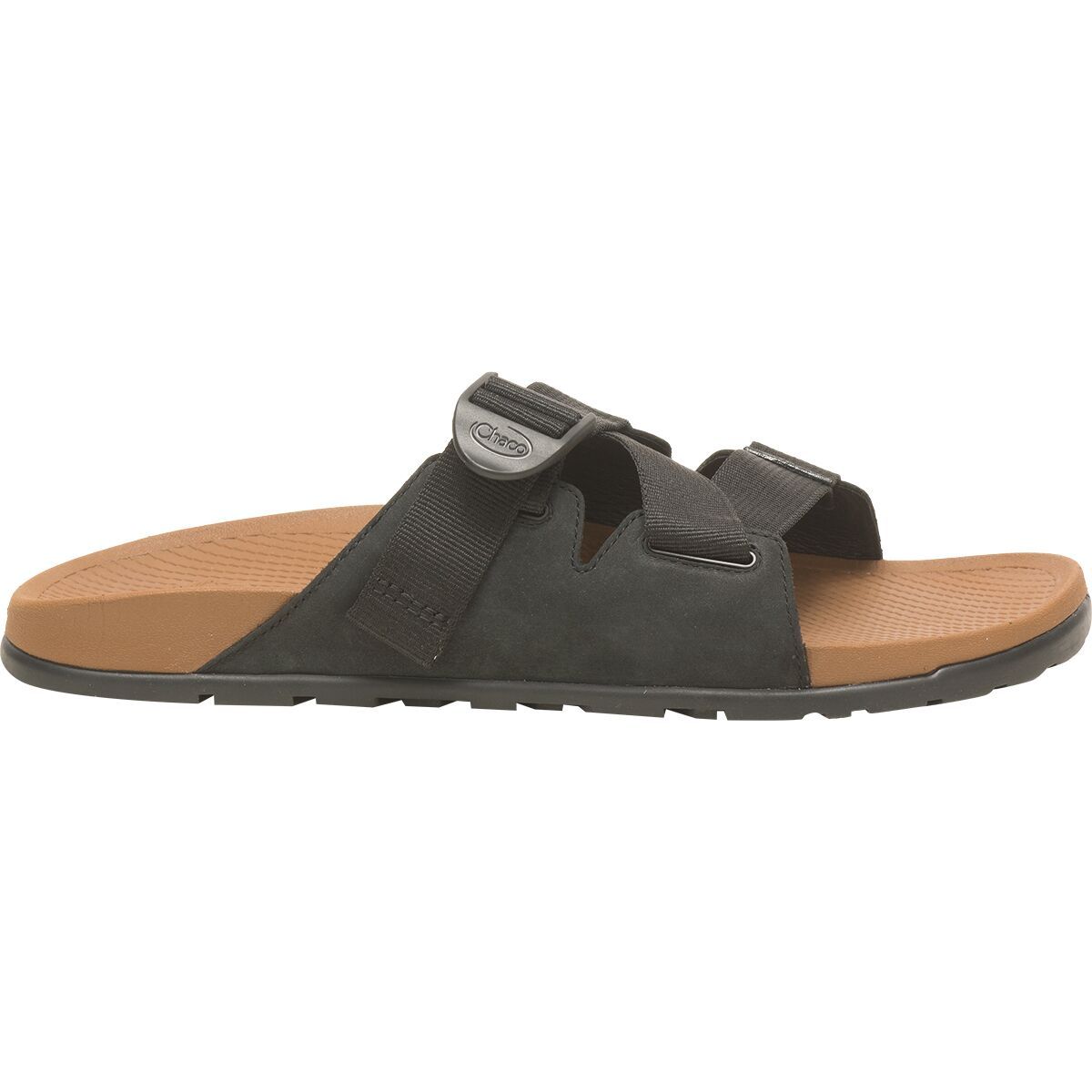 Chaco Lowdown Leather Slide - Men's Black, 10.0