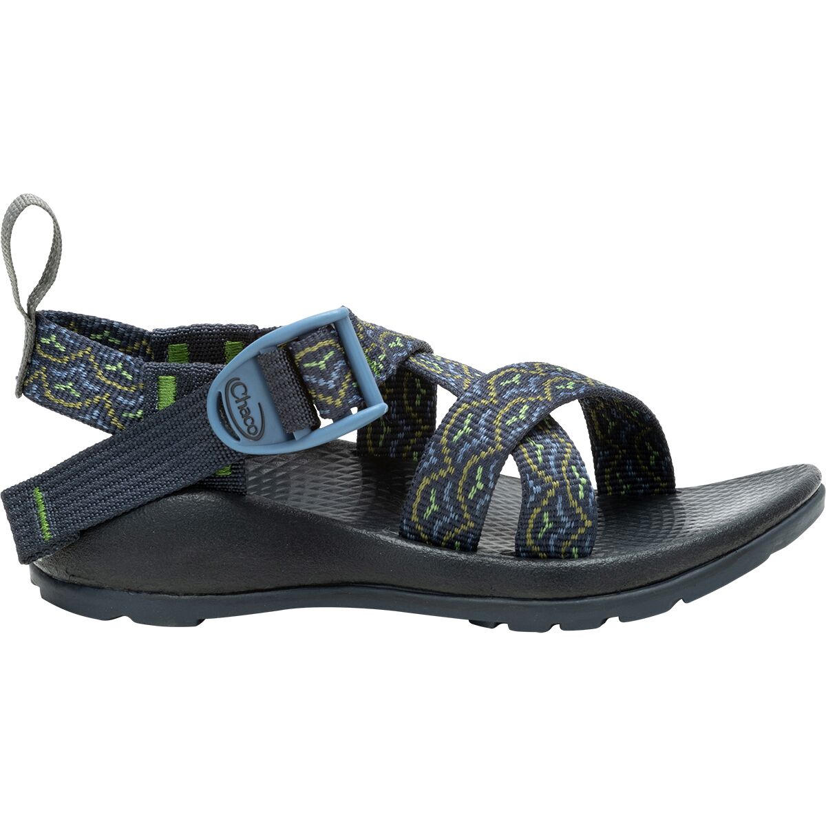 Image of Chaco Z/1 EcoTread Sandal - Kids' Bloop Navy, 11.0