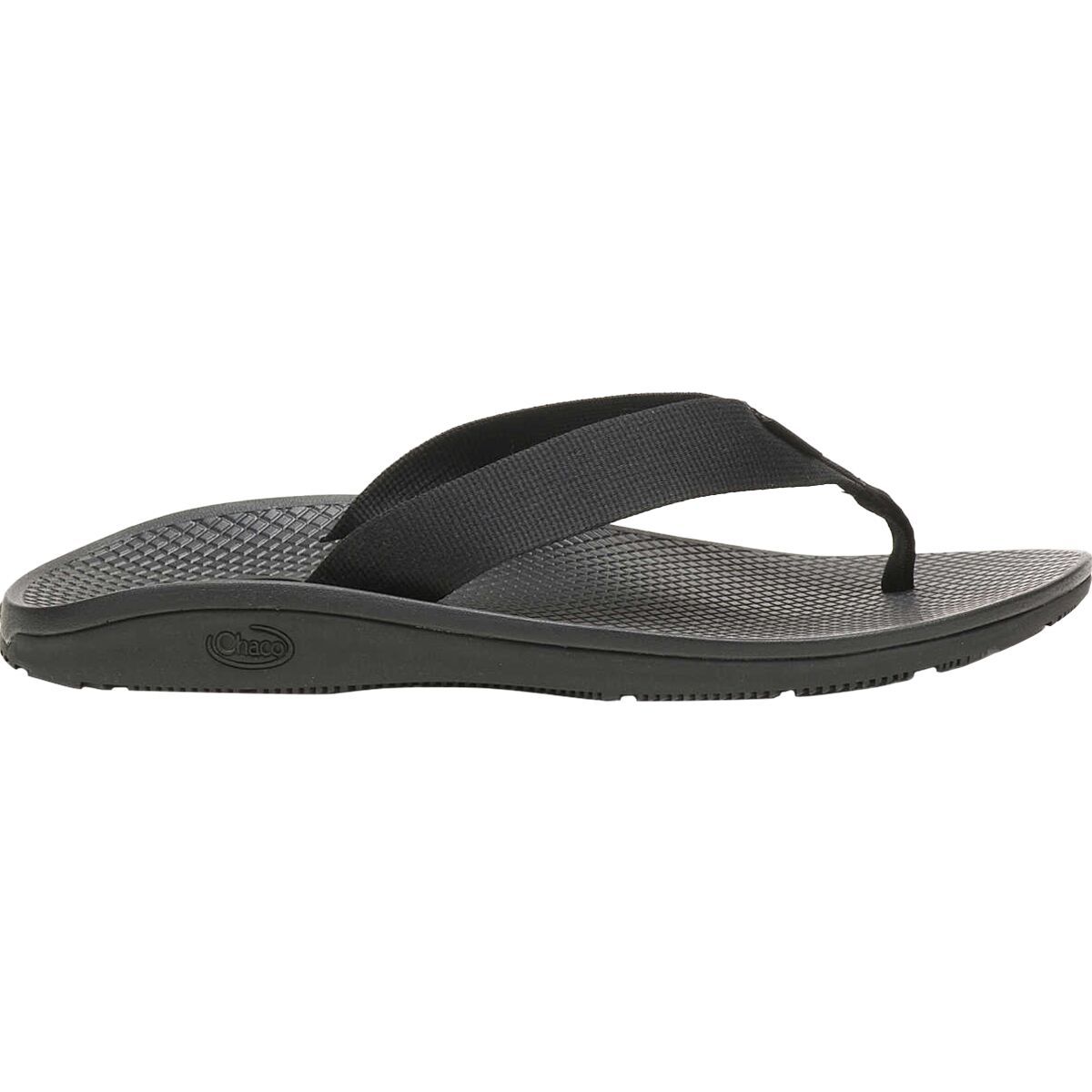 Chaco Classic Flip Flop - Men's Solid Black, 10.0