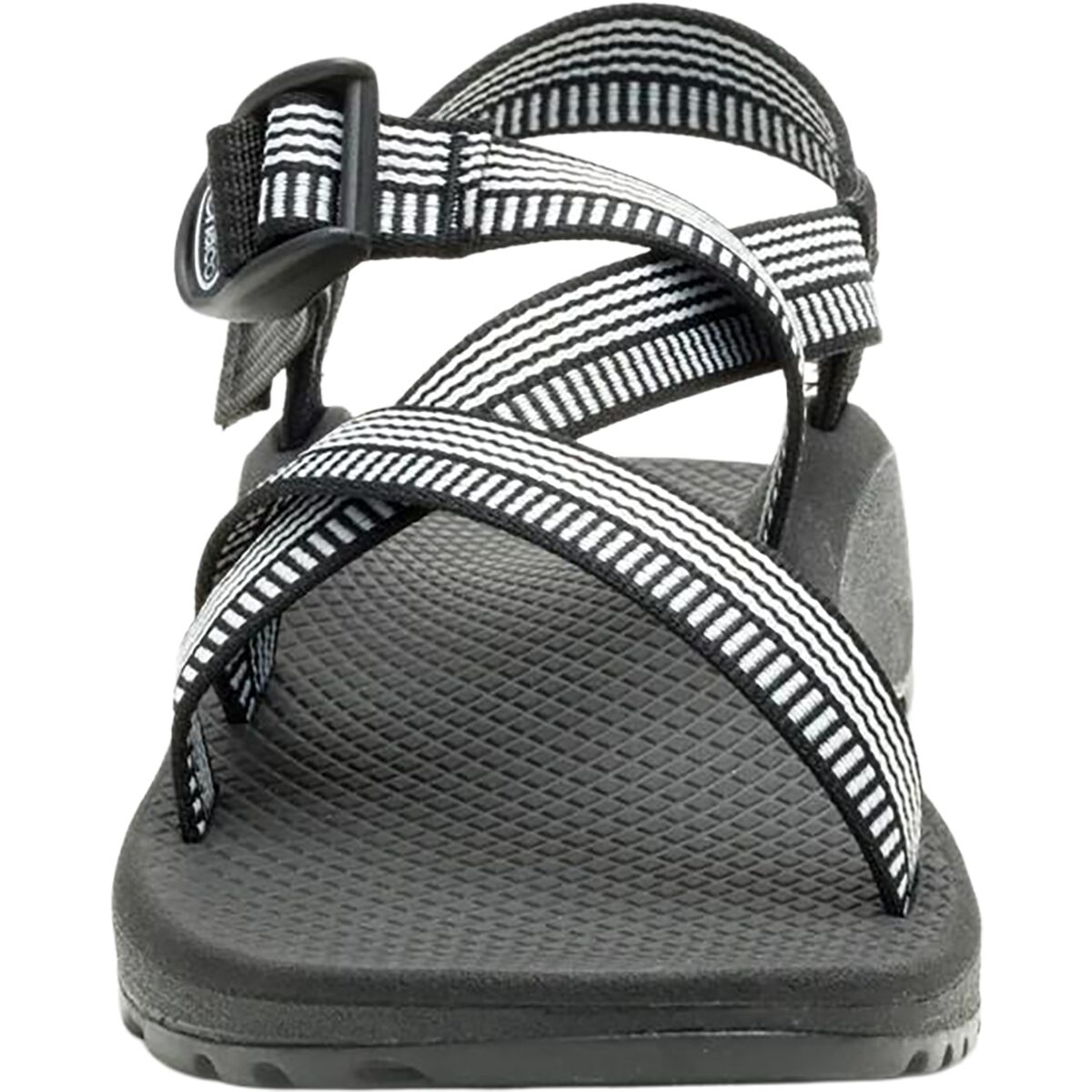 Chaco Z/Cloud Outdoor Hiking Sport Sandals - Black & Gray Patterned Straps Amazon.com: Chaco ZCLOUD 2, Solid Black, 5 : Chaco: Clothing  main image 2