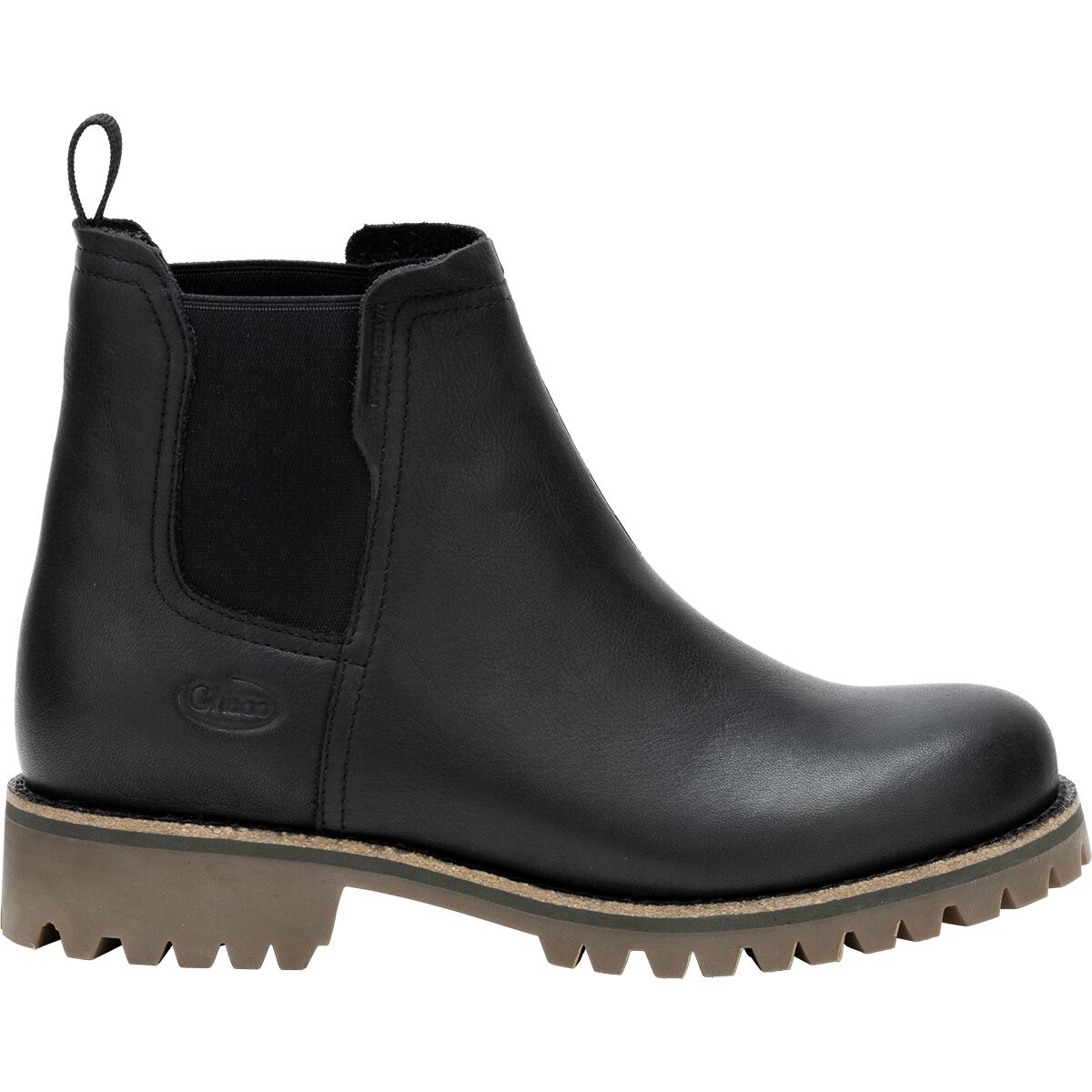Image of Chaco Fields Chelsea Waterproof Boot - Women's True Black, 6.5