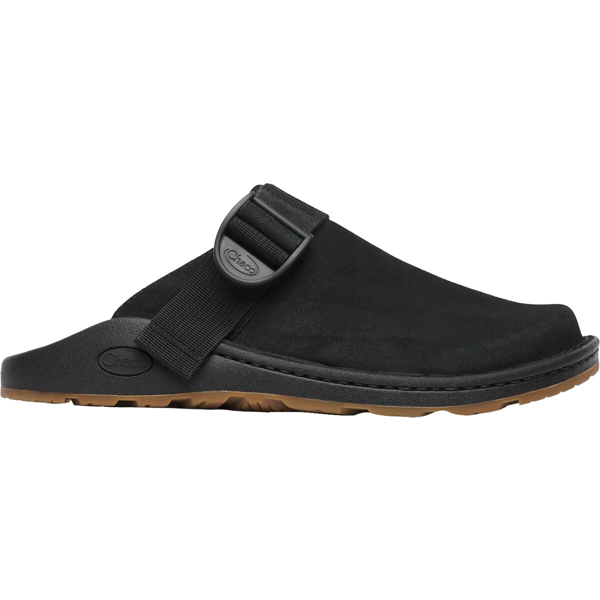 Image of Chaco Camino Suede Clog - Men's Black, 11.0