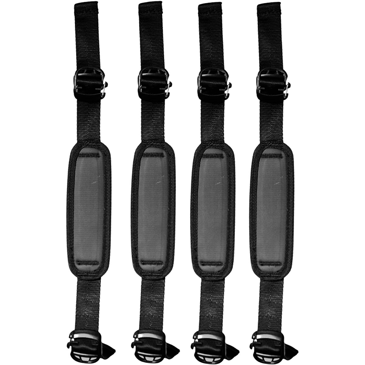 Cache Cache 4-Pack Bike Straps Black, One-size