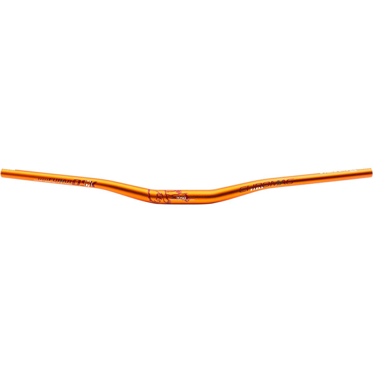 Chromag Fubars OSX MTB-Lenker – 31,8 Mm X 800 Mm, 7000er Aluminium, 5° Up / 8° Back, Orange, Für Downhill & Freeride