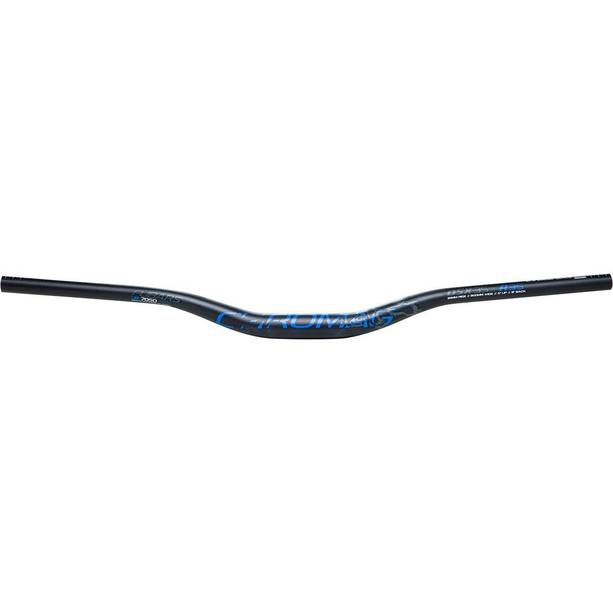 Image of Chromag OSX 35 Handlebar Black/Blue, 25mm x 800mm
