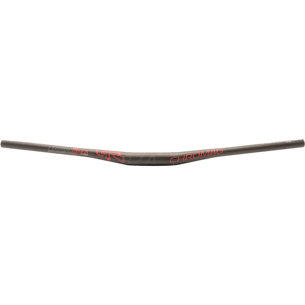 Image of Chromag BZA Handlebar Black/Red, 15mm x 800mm