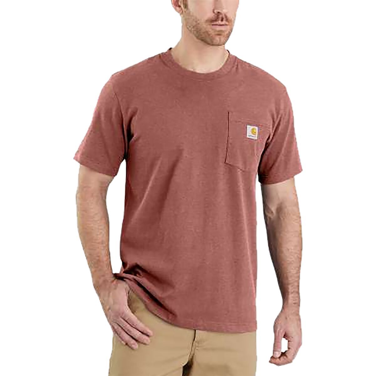 Carhartt Mens Workwear Pocket Short-sleeve T-shirt Work Utility